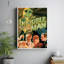 The Invisible Man 1933Poster Art Print Movie Posters Gift for Movie lovers
