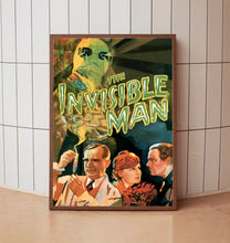 The Invisible Man 1933Poster Art Print Movie Posters Gift for Movie lovers