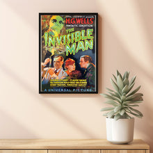 The Invisible Man 1933Poster Art Print Movie Posters Gift for Movie lovers 1