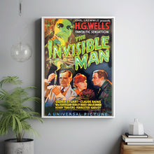 The Invisible Man 1933Poster Art Print Movie Posters Gift for Movie lovers 1