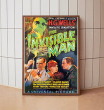 The Invisible Man 1933Poster Art Print Movie Posters Gift for Movie lovers 1