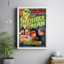 The Invisible Man 1933Poster Art Print Movie Posters Gift for Movie lovers 2
