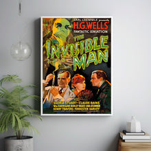 The Invisible Man 1933Poster Art Print Movie Posters Gift for Movie lovers 6