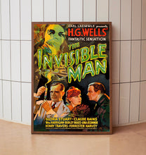 The Invisible Man 1933Poster Art Print Movie Posters Gift for Movie lovers 6