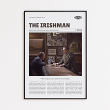 The Irishman, Martin Scorsese, Retro Movie Poster, Custom Movie Poster 4421168209