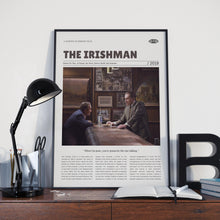 The Irishman, Martin Scorsese, Retro Movie Poster, Custom Movie Poster 4421168209