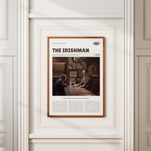 The Irishman, Martin Scorsese, Retro Movie Poster, Custom Movie Poster 4421168209