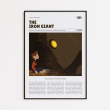 The Iron Giant, Brad Bird, Retro Movie Poster, Custom Movie Poster Print 4421169942