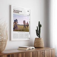 The Kings of Summer, Jordan Vogt-Roberts, Retro Movie Poster, Custom Movie Poster Print 4421168036