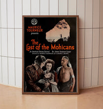 The Last of the Mohicans 1920Poster Art Print Movie Posters Gift for Movie lovers