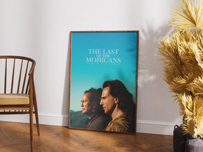The Last of the Mohicans Poster, Retro Movie Poster, Vintage Poster, Gift for Him, Daniel DayLewis, Michael Mann, Gift for Her, Natty Bumppo 1892560201