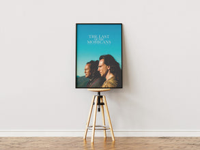 The Last of the Mohicans Poster, Retro Movie Poster, Vintage Poster, Gift for Him, Daniel DayLewis, Michael Mann, Gift for Her, Natty Bumppo 1892560201