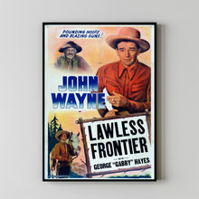 The Lawless Frontier 1934Poster Art Print Movie Posters Gift for Movie lovers