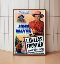 The Lawless Frontier 1934Poster Art Print Movie Posters Gift for Movie lovers