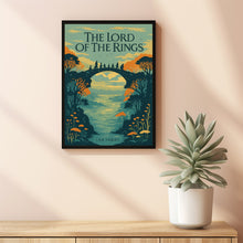 The Lord of the Rings Epic Fantasy Wall Art LOTR Tolkien Inspired Mythical Adventure Poster