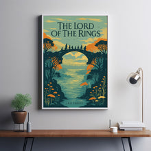 The Lord of the Rings Epic Fantasy Wall Art LOTR Tolkien Inspired Mythical Adventure Poster