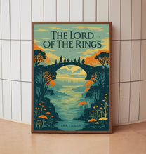 The Lord of the Rings Epic Fantasy Wall Art LOTR Tolkien Inspired Mythical Adventure Poster