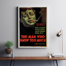 The Man Who Knew Too Much 1934Poster Art Print Movie Posters Gift for Movie lovers