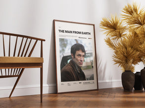 The Man from Earth Film Poster, Alternative Sci-Fi Movie Print, Thought-Provoking Film Art, Cult Classic Cinema Decor, Philosophical Drama 1867996328