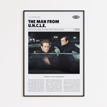 The Man from U.N.C.L.E., The man from uncle, Guy Ritchie, Retro Movie Poster, Custom Movie Poster 4421170854