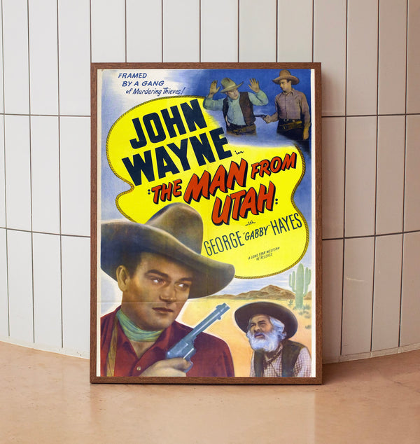 The Man from Utah 1934Poster Art Print Movie Posters Gift for Movie lovers 1