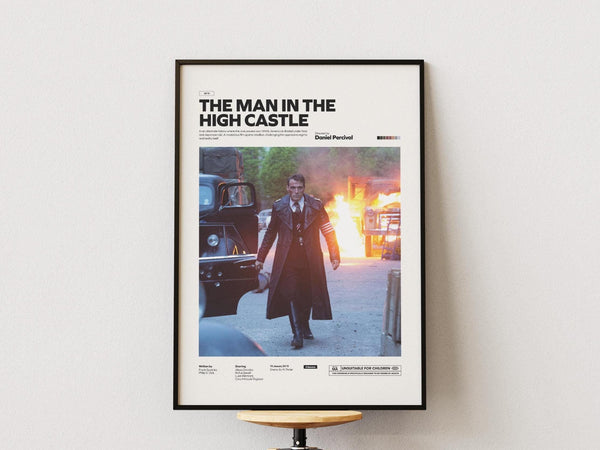 The Man in the High Castle Poster, Rufus Sewell Poster, Philip K. Dick’s Novel The Man in the High Castle Print, Movie Wall Art Idea 1904362423