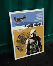 The Mandalorian Mid Century Movie Poster  Film Posters  Minimalist Movie Poster  Digital Download  Printable Wall Art Poster 962211860