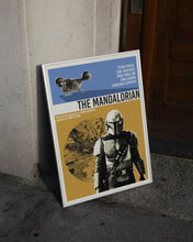The Mandalorian Mid Century Movie Poster  Film Posters  Minimalist Movie Poster  Digital Download  Printable Wall Art Poster 962211860