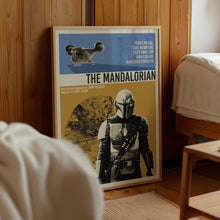The Mandalorian Mid Century Movie Poster  Film Posters  Minimalist Movie Poster  Digital Download  Printable Wall Art Poster 962211860