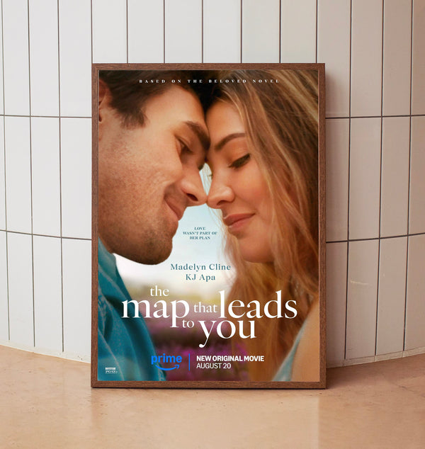 The Map That Leads to You 2025 Poster Art Print Movie Posters TV Posters Gift for Movie lovers 1