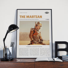 The Martian, Ridley Scott, Retro Movie Poster, Custom Movie Poster 4421169961