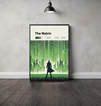 The Matrix Minimalist Art Poster - Digital Download for Home Decor 1791492408