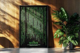 The Matrix Movie Poster Minimalist 90s Film Print Retro Vintage Minimalism Wall Art Gift 1344295425