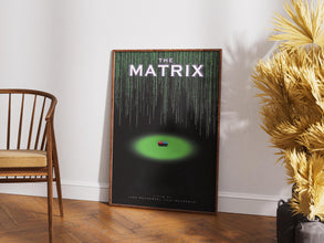 The Matrix Movie Poster, Minimalist Art, Gift for Movie Lovers, Printable Wall Art, Lana and Lilly Wachowski, Film Print, Gift for Her 1887029337