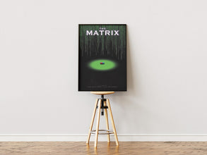 The Matrix Movie Poster, Minimalist Art, Gift for Movie Lovers, Printable Wall Art, Lana and Lilly Wachowski, Film Print, Gift for Her 1887029337