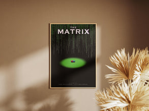 The Matrix Movie Poster, Minimalist Art, Gift for Movie Lovers, Printable Wall Art, Lana and Lilly Wachowski, Film Print, Gift for Her 1887029337