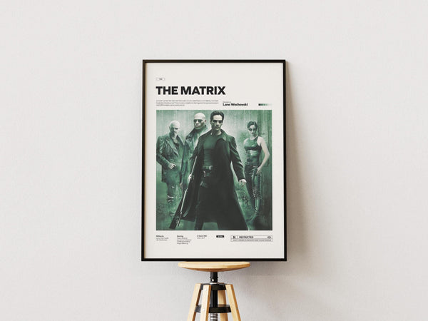 The Matrix Poster  The Wachowskis The Matrix Movie Poster Print  Special Design Poster  Glossy Paper Movie Poster  Wall Decor Idea 1873456979