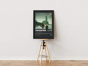 The Matrix Poster, Sci-Fi Film Print, Vintage Movie , Digital Download 4360883805