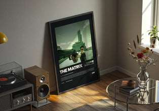 The Matrix Poster, Sci-Fi Film Print, Vintage Movie , Digital Download 4360883805