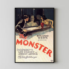 The Monster 1925Poster Art Print Movie Posters Gift for Movie lovers