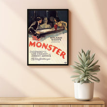 The Monster 1925Poster Art Print Movie Posters Gift for Movie lovers
