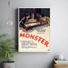 The Monster 1925Poster Art Print Movie Posters Gift for Movie lovers