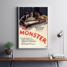 The Monster 1925Poster Art Print Movie Posters Gift for Movie lovers