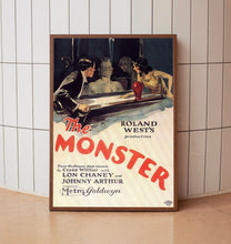 The Monster 1925Poster Art Print Movie Posters Gift for Movie lovers