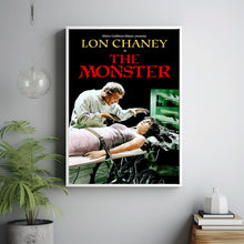 The Monster 1925Poster Art Print Movie Posters Gift for Movie lovers 1