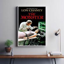 The Monster 1925Poster Art Print Movie Posters Gift for Movie lovers 1