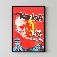 The Mystery of Mr. Wong 1939Poster Art Print Movie Posters Gift for Movie lovers