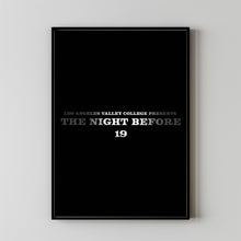 The Night Before 19 2025 Poster Art Print Movie Posters TV Posters Gift for Movie lovers