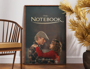 The Notebook Poster, Retro Movie Poster, Vintage Poster, Gift for Her, Wall Art, Romantic Film Poster, Ryan Gosling, Rachel McAdams 1892545293