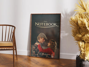 The Notebook Poster, Retro Movie Poster, Vintage Poster, Gift for Her, Wall Art, Romantic Film Poster, Ryan Gosling, Rachel McAdams 1892545293